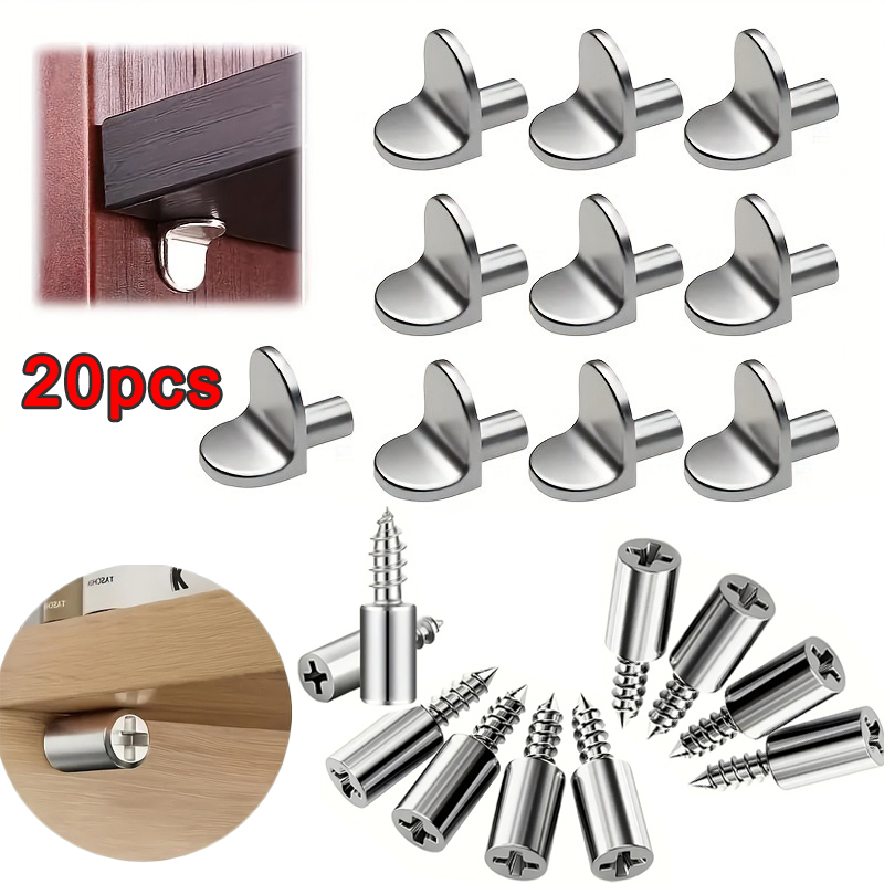 Shelf Peg Support - Metal Shelf Support Pegs, 2 Styles