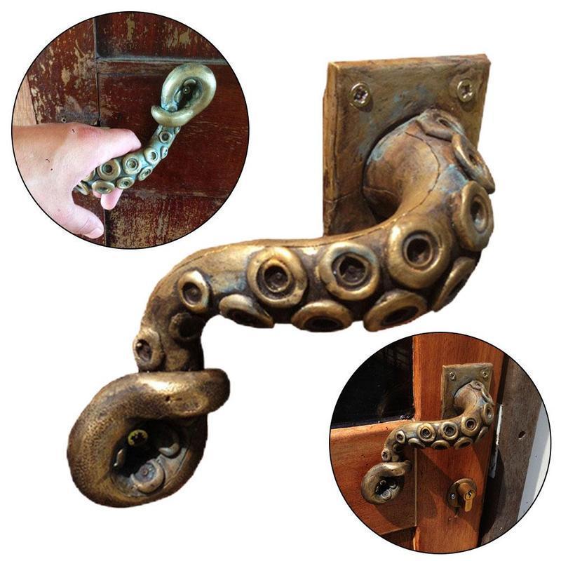 Furniture Hook Hardware - Vintage Octopus Door Knob Outdoor Hook