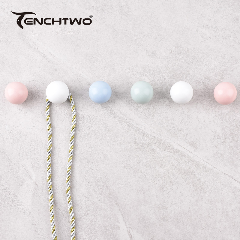 Round Ceramic Hook Clothes Han - đánh giá và giá Furniture Hook Hardware