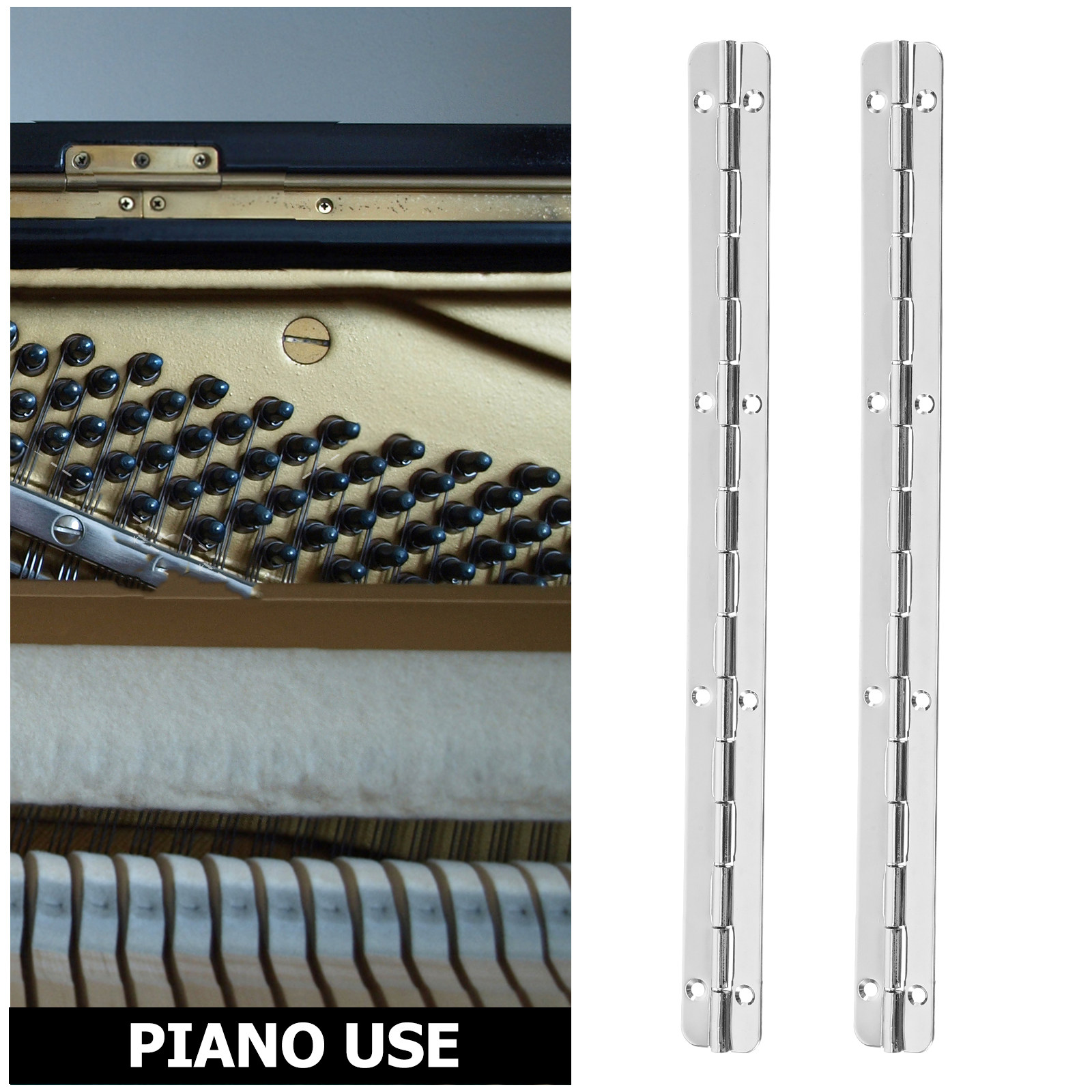 3Pcs Iron Hinges Wood Box Fold - đánh giá và giá Piano Hinge Continuous