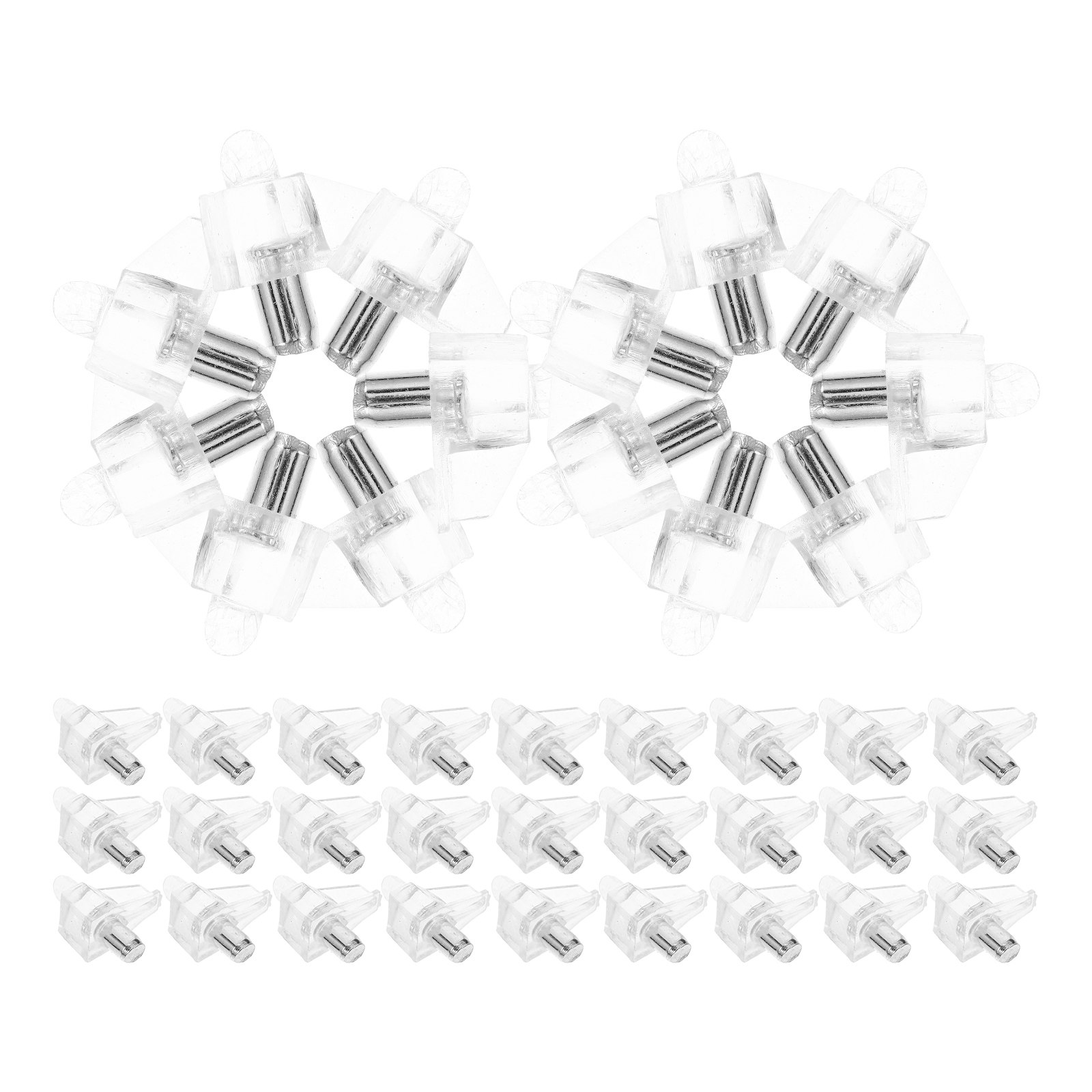100pcs Shelf Support Pegs Clea - đánh giá và giá Shelf Peg Support
