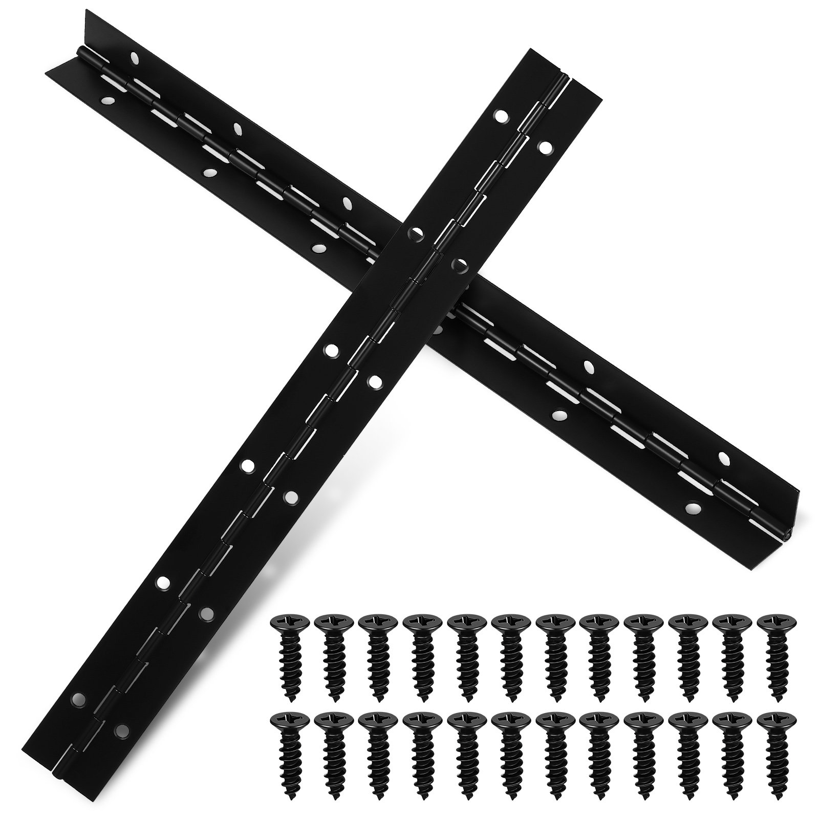 2Pcs Black Iron Piano Hinge He - đánh giá và giá Piano Hinge Continuous