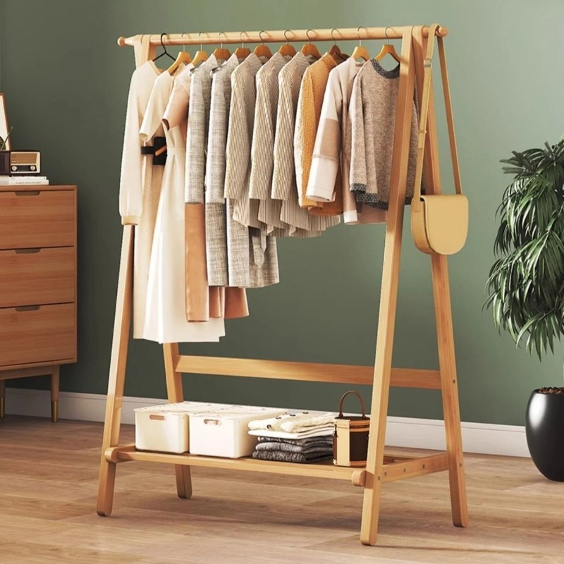 Simple bamboo double-layer clo - đánh giá và giá Furniture Hook Hardware