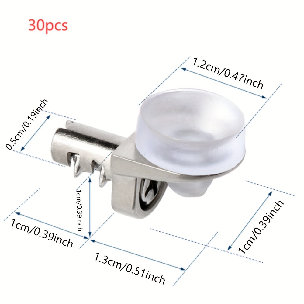 22/30Pcs Shelf Pegs 5mm Shelf  - đánh giá và giá Shelf Peg Support