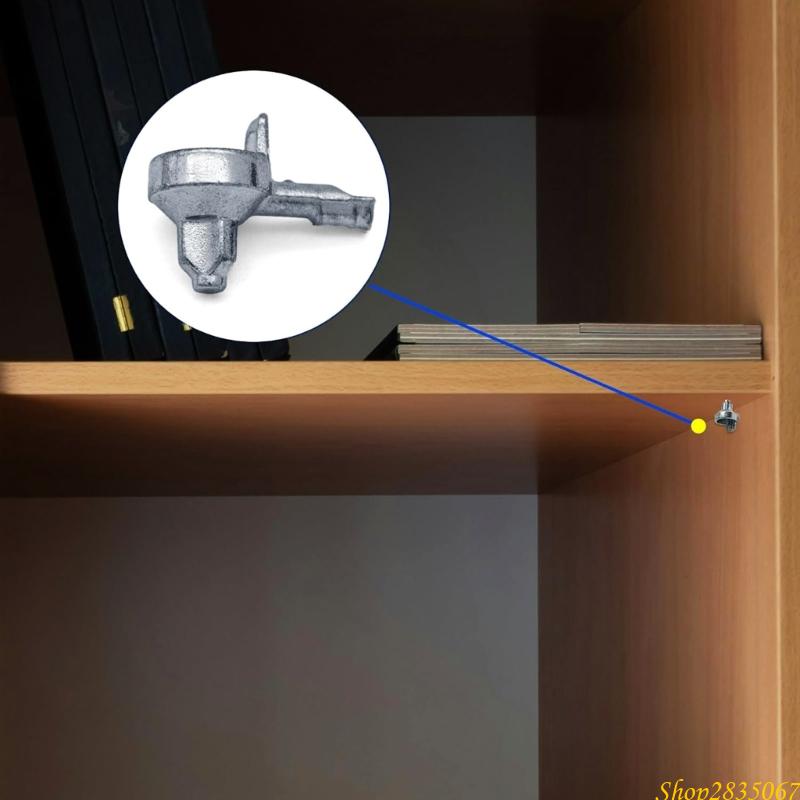 100 Chiếc Hợp Kim Kẽm Tủ Chốt  - đánh giá và giá Shelf Peg Support