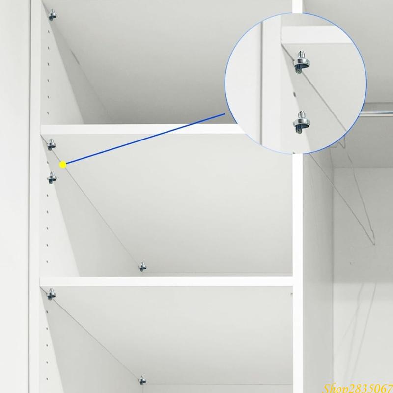 100 Chiếc Hợp Kim Kẽm Tủ Chốt  - đánh giá và giá Shelf Peg Support
