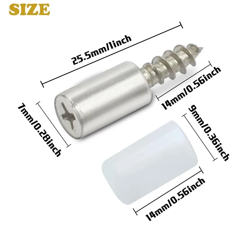 20/40Pcs Self-tapping Screws C - đánh giá và giá Shelf Peg Support