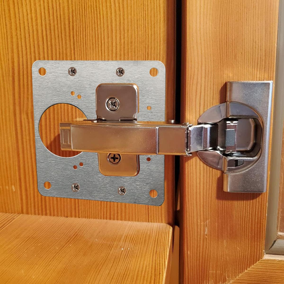 Cabinet Door Hinge Repair Plat - đánh giá và giá Furniture Hardware Repair